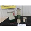 Image 5 : (3) BA Cans : Motor Oil Quart, Outboard Motor Oil Quart, Upper
