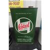 Image 2 : (3) 1gal Oil Cans : Castrol, Motor Oil, Moto Master. 