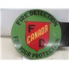 Image 4 : Fire Protection Canada Flange Sign 2-Sided 19'' x 16'' 