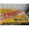 Image 9 : 1940s GM Canvas Dealers Banner 36'' x 66'' 