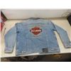 Image 4 : Harley Davidson Jean Jacket Size 2XL 