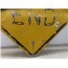 Image 5 : Dead End Hand Painted Metal Sign 24'' x 24'' 