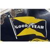 Image 11 : Goodyear Dealer Porcelain Double Sided Sign with Frame and 