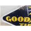 Image 13 : Goodyear Dealer Porcelain Double Sided Sign with Frame and 
