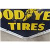 Image 6 : Goodyear Dealer Porcelain Double Sided Sign with Frame and 
