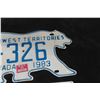 Image 2 : 1983 NWT Polar Bear Shaped License Plate 