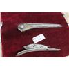 Image 1 : (2) Hood Ornaments : 1950s Plymouth , Vintage Fargo 