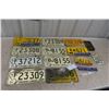 Image 1 : (13) Manitoba License Plates, 2 Tags 1950s, 60s,70s. 