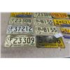 Image 3 : (13) Manitoba License Plates, 2 Tags 1950s, 60s,70s. 