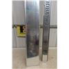Image 2 : (2) Chevy Tailgate Chrome 7 1/2'' x 66''  &  4'' x 61 1/2'' 