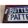 Image 2 : Butterick Patterns 2-Sided Porcelain Flange Sign | Has Been
