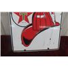 Image 4 : Texaco Fire Chief Porcelain Sign 12'' x 18'' 