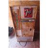 Image 1 : 7up Upright Coin Operated Drink Machine 52'' x 25'' x 21''