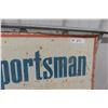 Image 4 : Sportsman Cigarette Metal Sign 20'' x 28'' (Faded)