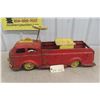 Image 1 : Wyandotte Pressed Metal Ride on Fire Truck 30x7x9 1/2