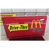 Image 1 : McDonalds Drive-Thru Fiberglass Sign 17" x 36"