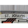 Image 2 : St Joseph Metal Bus Sign 18" x 18"