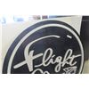 Image 2 : Winnipeg Flight Club Metal & Fiberglass Sign 48"