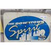 Image 2 : Downtown Spirit Route 2 Metal Bus Sign 18" x 18"