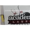 Image 2 : Academy West Bowling Lane Fiberglass Sign 30" x 40"