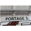 Image 2 : Portage S. Metal Bus Sign 18" x 18"