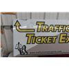 Image 2 : Traffic Ticket Experts Fiberglass Sign 24" x 60"