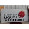Image 1 : Manitoba Liquor & Lotteries Fiberglass Sign 33" x 68"