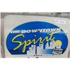 Image 2 : Downtown Spirit Route 1 & 2 Metal Bus Sign 18" x 18" 