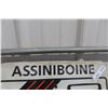 Image 2 : Assiniboine Metal Bus Sign 18" x 18"