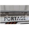 Image 2 : Portage Metal Bus Sign 18" x 18" 