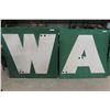 Image 2 : Walker Theatre Sign; 6 Metal Letters, Known Now