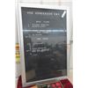 Image 2 : Letter Sign with Locking Display &  Cool Wood Box