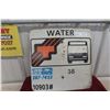 Image 1 : Water Metal Bus Sign 18" x 18"