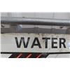 Image 2 : Water Metal Bus Sign 18" x 18"