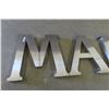 Image 2 : Main Chrome Sign 28" x 96"