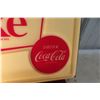 Image 2 : Coca Cola Light Up Clock 25" x 14 1/2" Working 