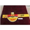 Image 1 : White Rose Promotion Cardboard Hat, Never Folded