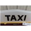 Image 2 : Taxi Light Up Rooftop Sign 15" x 5" x 3 1/2" 