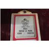 Image 2 : Portage Mutal Insurance Metal Thermometer 12" x 3 3/4"