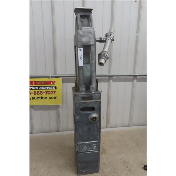 Winnipeg Vintage Transit Fare Box  37" Tall