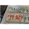 Image 4 : 12 Saskatchewan Licence Plates From The 1970's