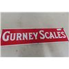 Image 1 : Gurney Scales Porcelain Sign 8" X 30"