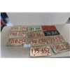 Image 1 : 11 Saskatchewan Licence Plates 1970s and 1960s