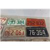Image 2 : 11 Saskatchewan Licence Plates 1970s and 1960s