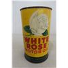 Image 2 : White Rose Motor Oil Quart Can With One Puncture Hole On Bottom