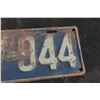 Image 4 : Manitoba 1921 Licence Plate