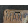 Image 3 : Manitoba 1923 Licence Plate