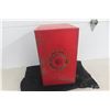 Image 3 : Marconi Rvc Radiotrons Metal 3 Shelf Cabinet 18” X 16” X 11”