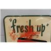Image 2 : 7up Metal Embossed Sign 19” X 27” (some Discoloration)