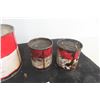 Image 4 : 3 Esso Grease Cans 2 X 1lb, 1 X 5lb